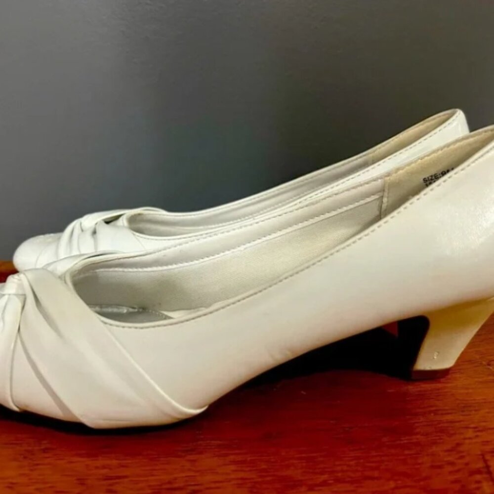 White Pumps - Picture 2 of 2
